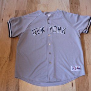 New York Yankees Gray Short Sleeve Jersey